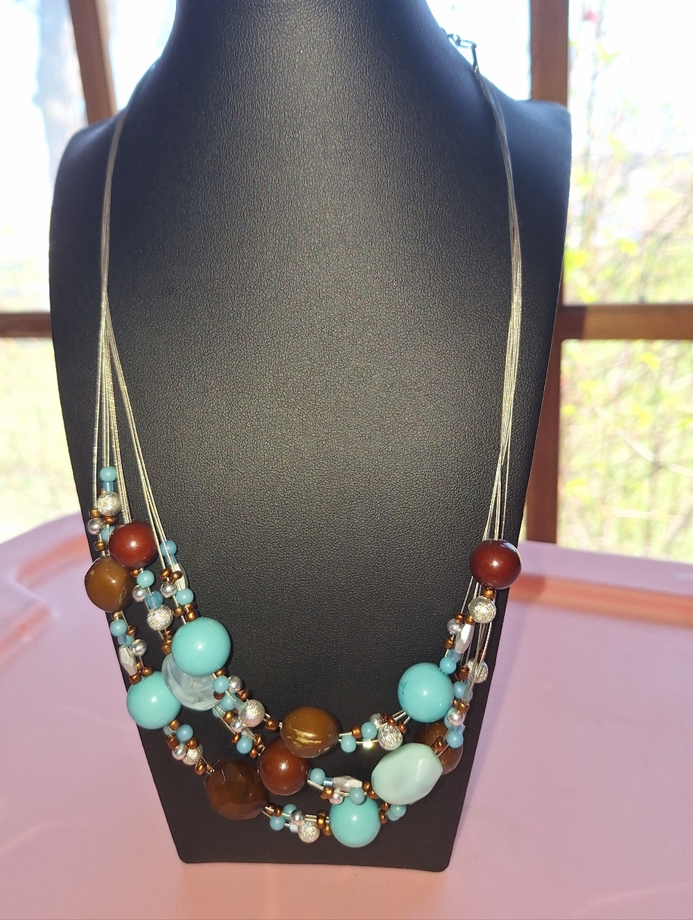 Boho Beaded Necklace